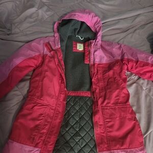 Girls, Lands End Squall coat. Size L 14.